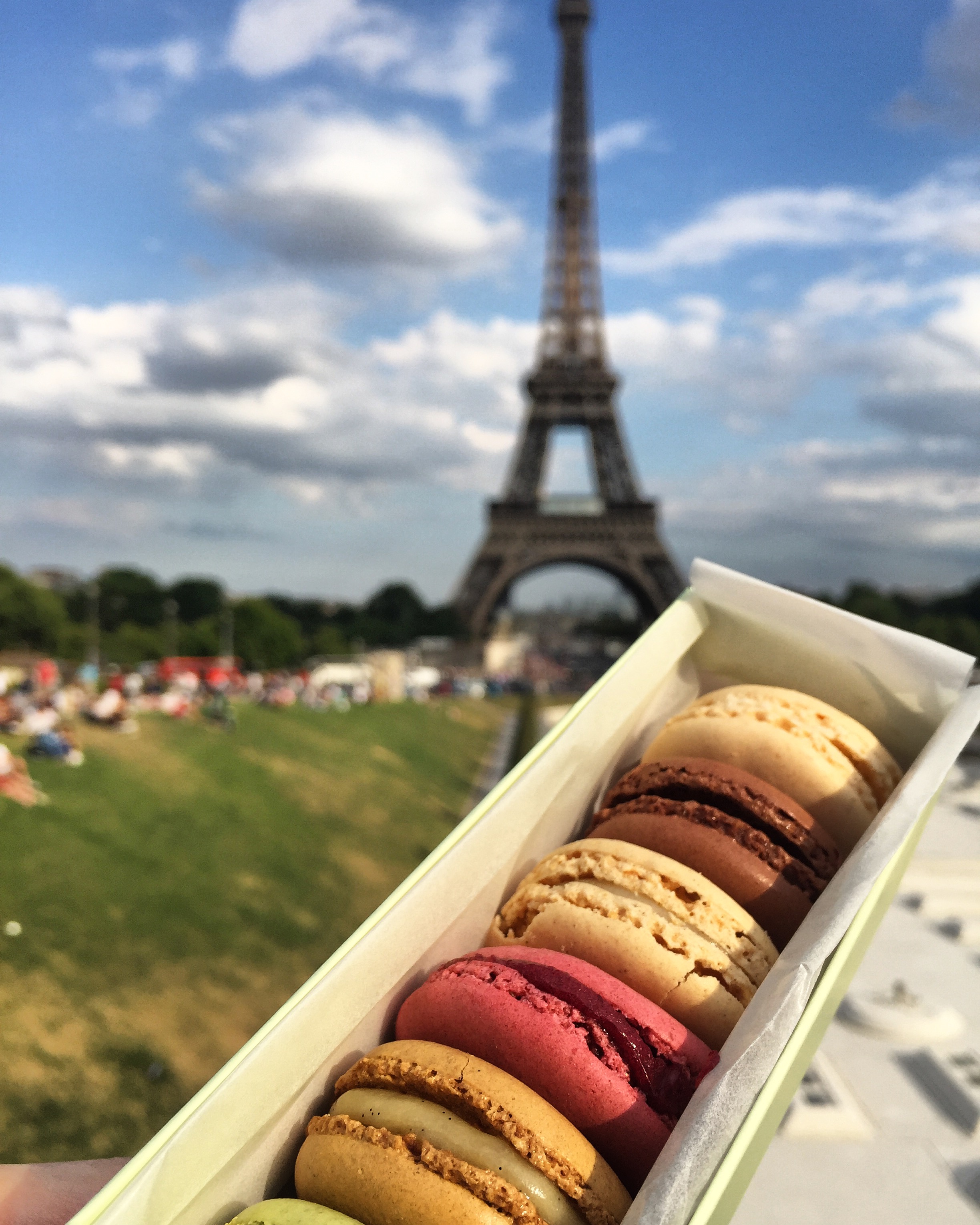 Paris Eiffel Tower - Macarons