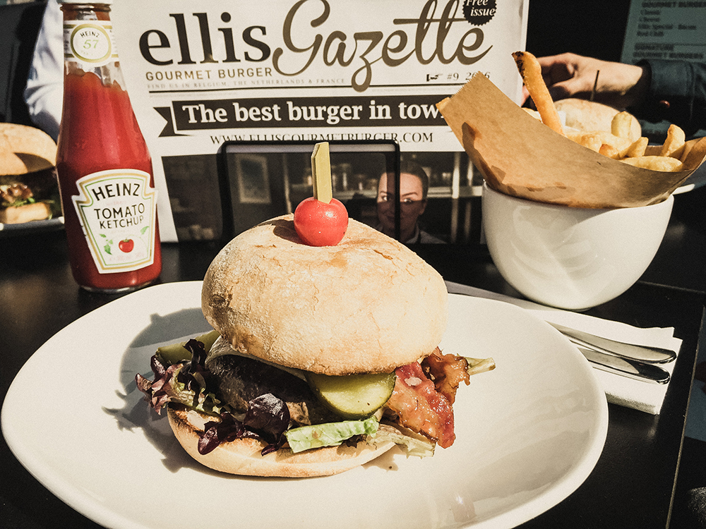 Ellis Gazette Gourmet Burger