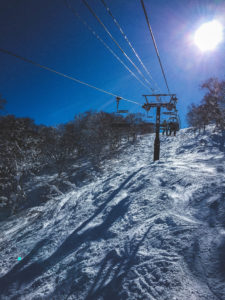 Nozawa Onsen Japan - Chairlift