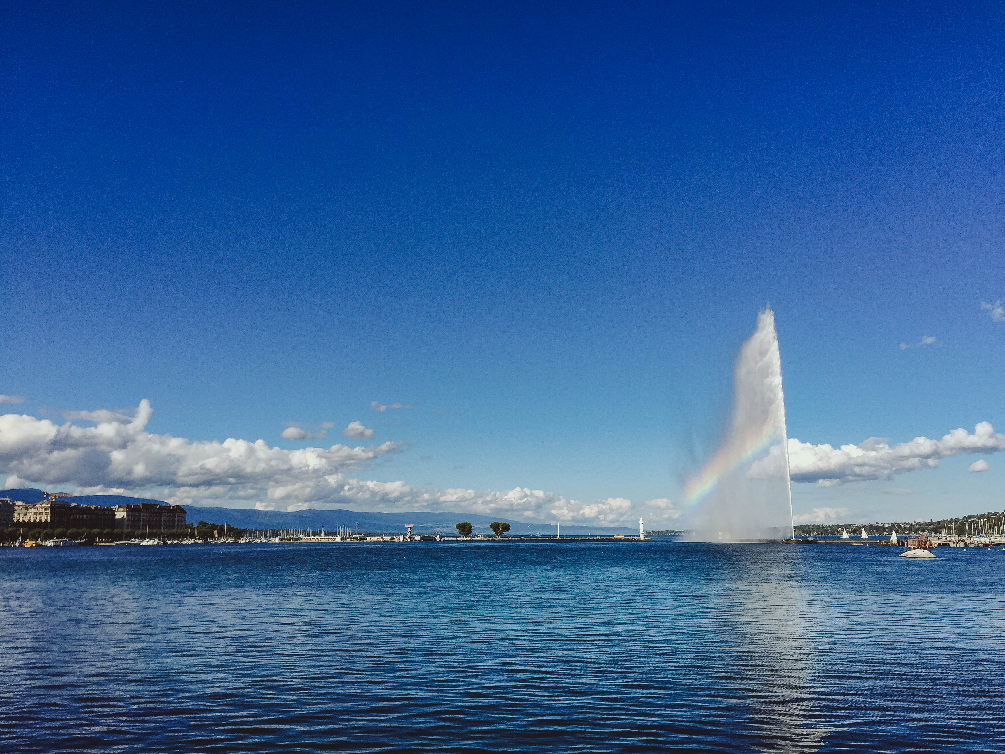 Geneva - Jet d'Eau Fountain