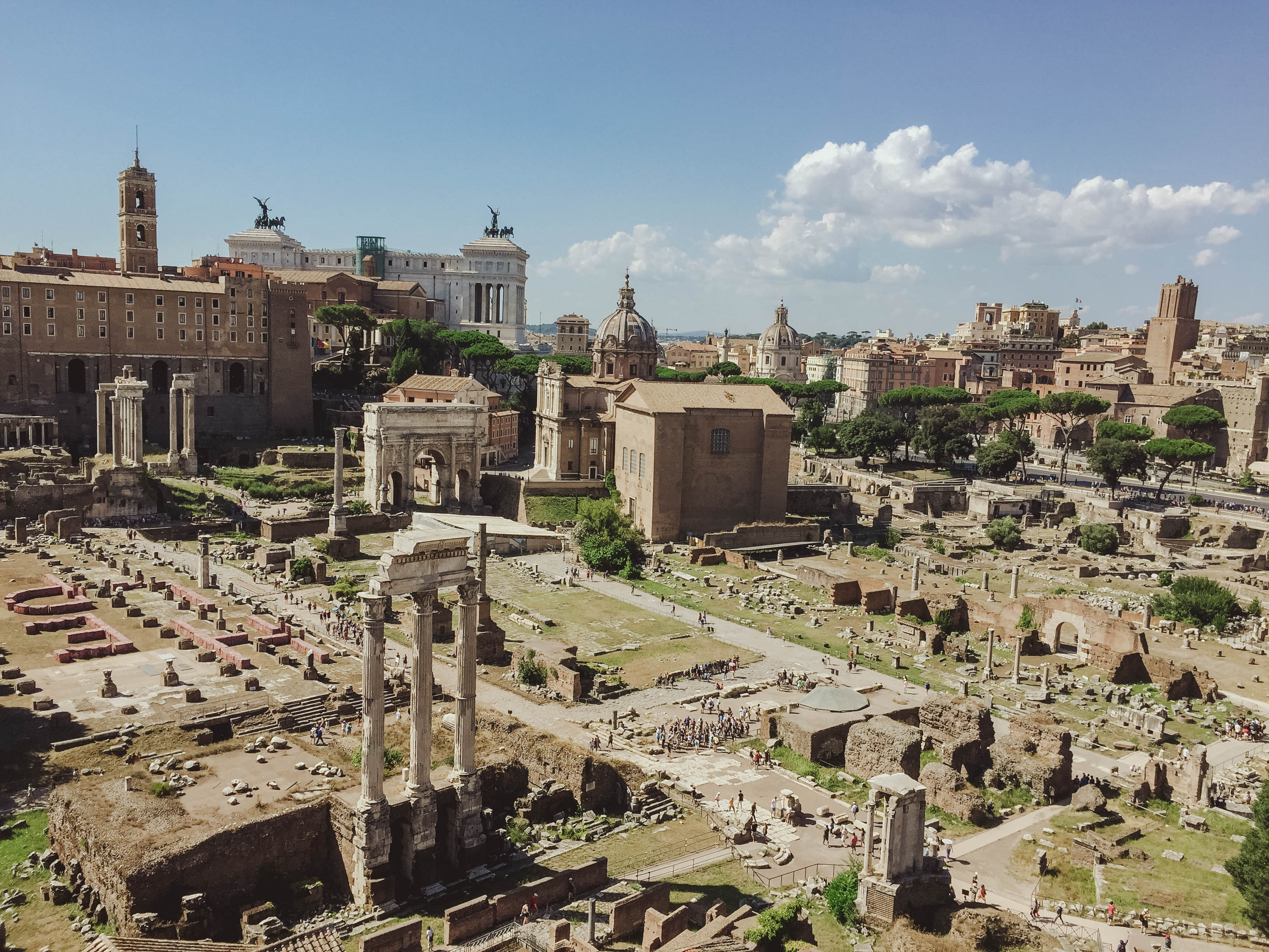 Rome - Forum Panorama