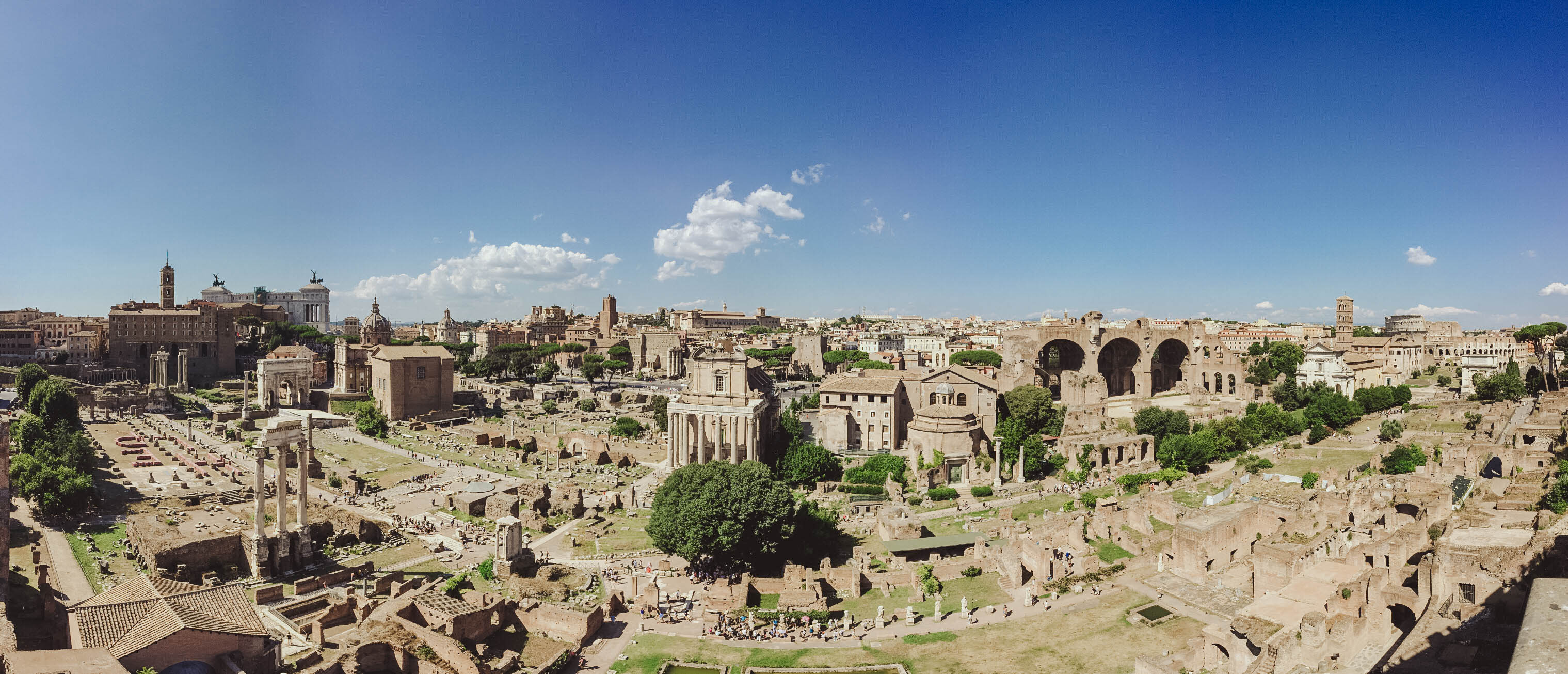 Rome - Forum Panorama